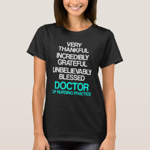 T-shirt Dnp Docteur En Pratique Infirmière Merci Rn Infirm
