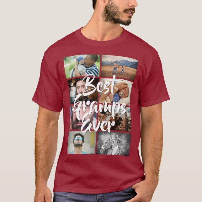 T-shirt DO-IT-YOURSELF 8 photos collage meilleur format ja (Devant)