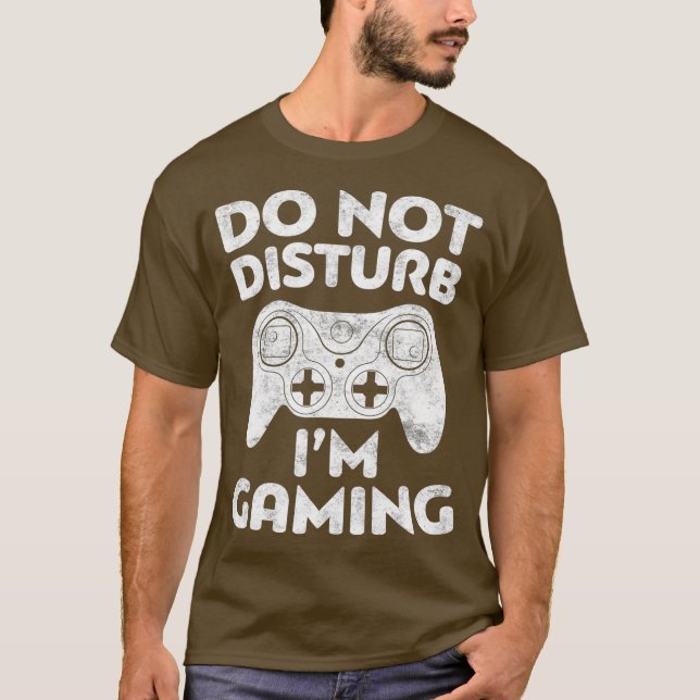 T-shirt Do Not Disturb (Devant)