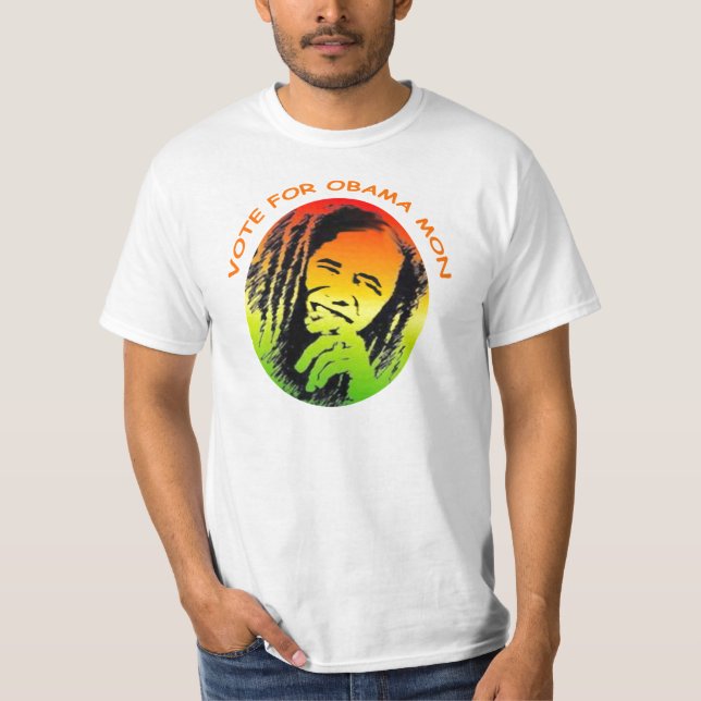 T-shirt d'Obama lundi (Devant)
