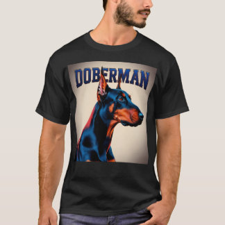 T-shirt Doberman