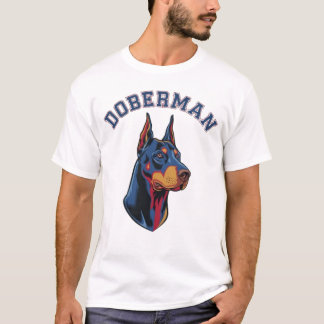 T-shirt Doberman