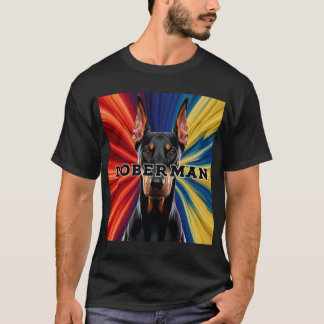 T-shirt Doberman