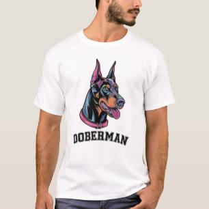 T-shirt Doberman