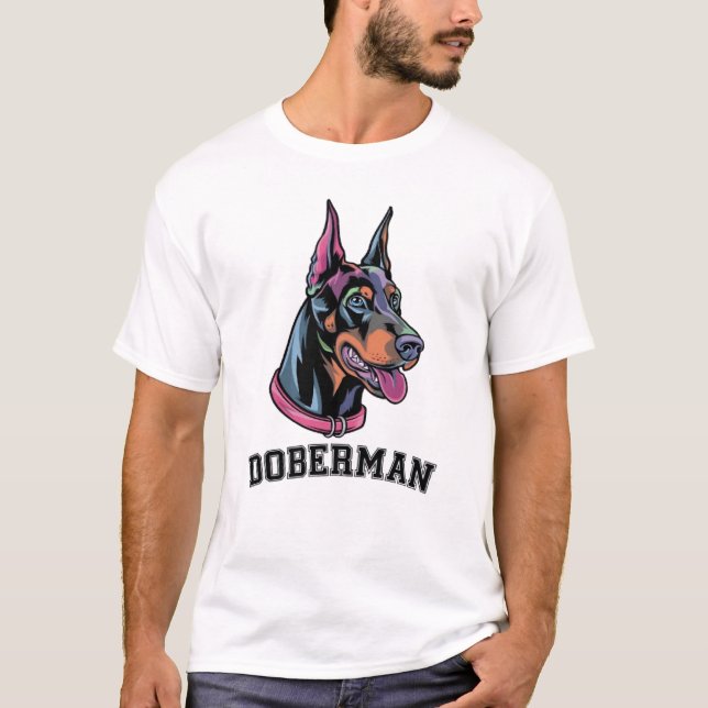 T-shirt Doberman (Devant)