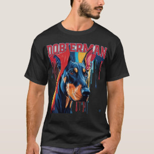 T-shirt Doberman