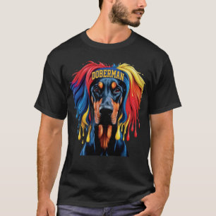T-shirt Doberman
