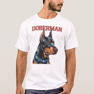 T-shirt Doberman