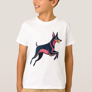 T-shirt Doberman