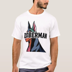 T-shirt Doberman