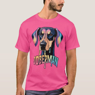 T-shirt Doberman