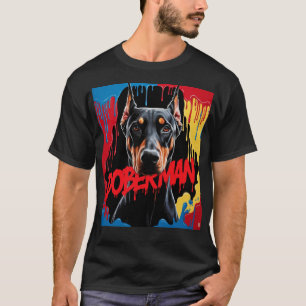 T-shirt Doberman