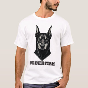 T-shirt Doberman