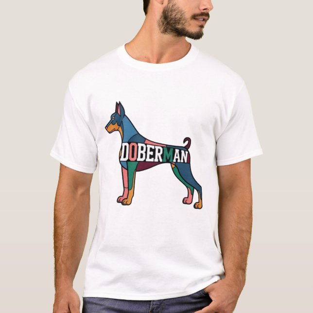 T-shirt Doberman (Devant)