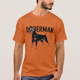 T-shirt Doberman