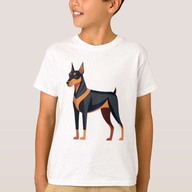 T-shirt Doberman (Devant)