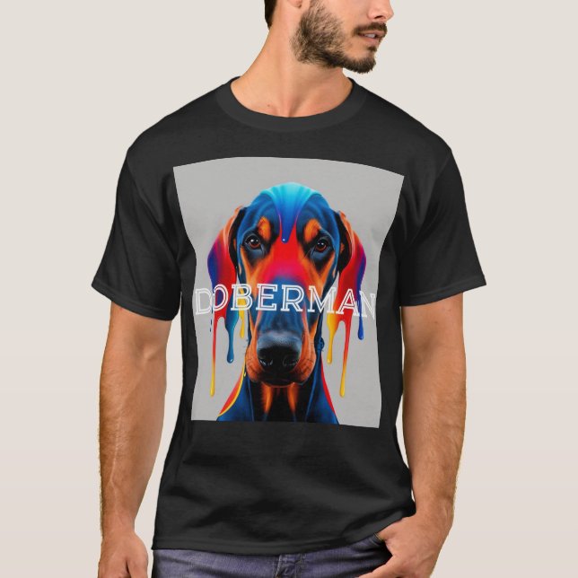 T-shirt Doberman (Devant)
