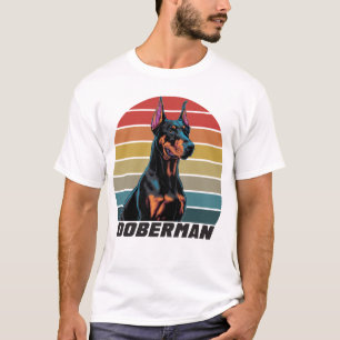 T-shirt Doberman