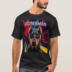 T-shirt Doberman