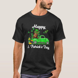 T-shirt Doberman Chien Lucky Charm St. Patrick's Day Party