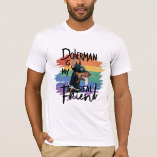 T-shirt Doberman Est Mon Ami