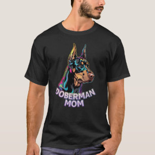 T-shirt Doberman Maman