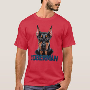 T-shirt Doberman Papa