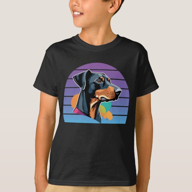 T-shirt Doberman Pinscher (Devant)