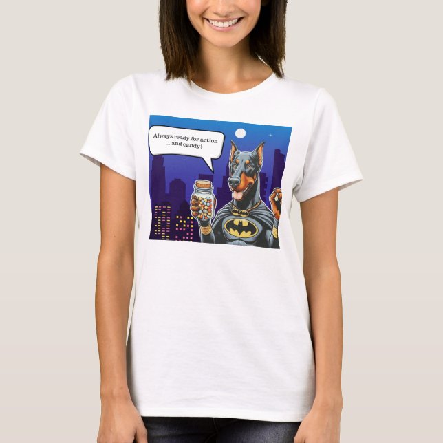 T-shirt Doberman pinscher (Devant)