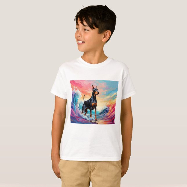 T-shirt Doberman Pinscher (Devant entier)