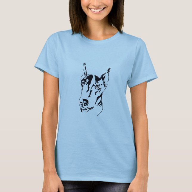 T-shirt Doberman Pinscher (Devant)