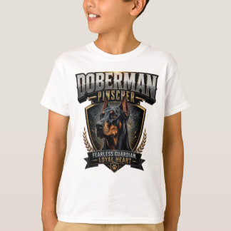 T-shirt Doberman Pinscher Gardien Intrépide