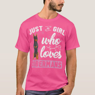 T-shirt Doberman Pinscher Propriétaire Amoureux des chiens