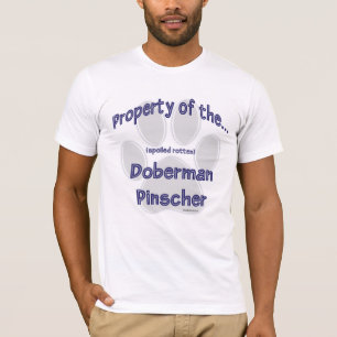 T-shirt Doberman Pinscher, propriété