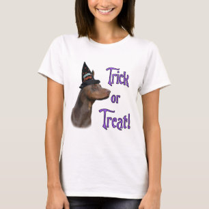 T-shirt Doberman Pinscher (rouge) Trick
