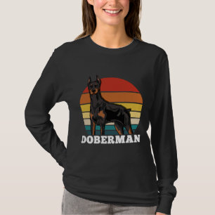 T-shirt Doberman Retro 625