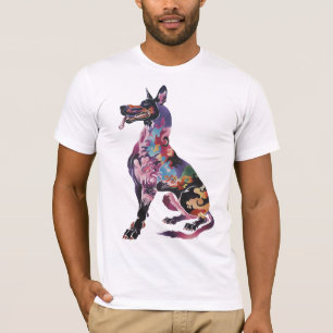 T-shirt Doberman traditionnel