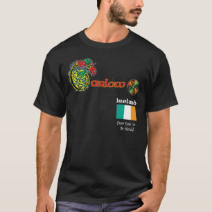 T-shirt d'obscurité de Carlow du comté de