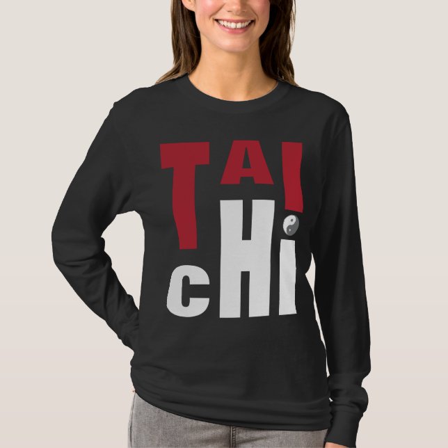 T-shirt d'obscurité de Chi de Tai (Devant)