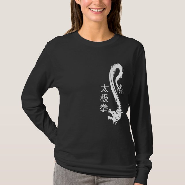 T-shirt d'obscurité de Chuan de Chi de T'ai (Devant)