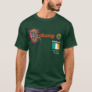 T-shirt d'obscurité de Galway du comté de