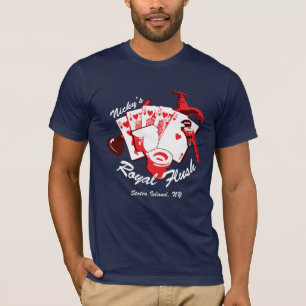 T-shirt d'obscurité de la quinte royale de Nicky