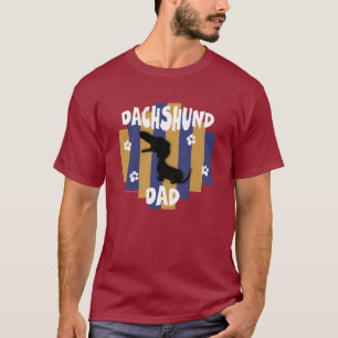 T-shirt d'obscurité de papa de teckel