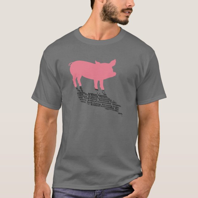 T-shirt d'obscurité de secrets d'ombre (Devant)