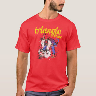 T-shirt d'obstruction de triangle