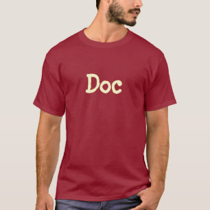 T-shirt "Doc" (Maroon)