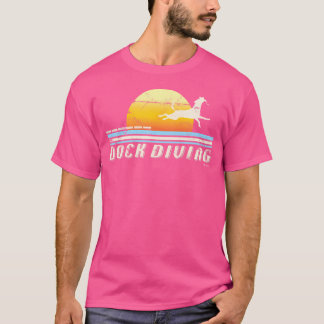 T-shirt Dock Diving Dock Jumping Chien Plongée