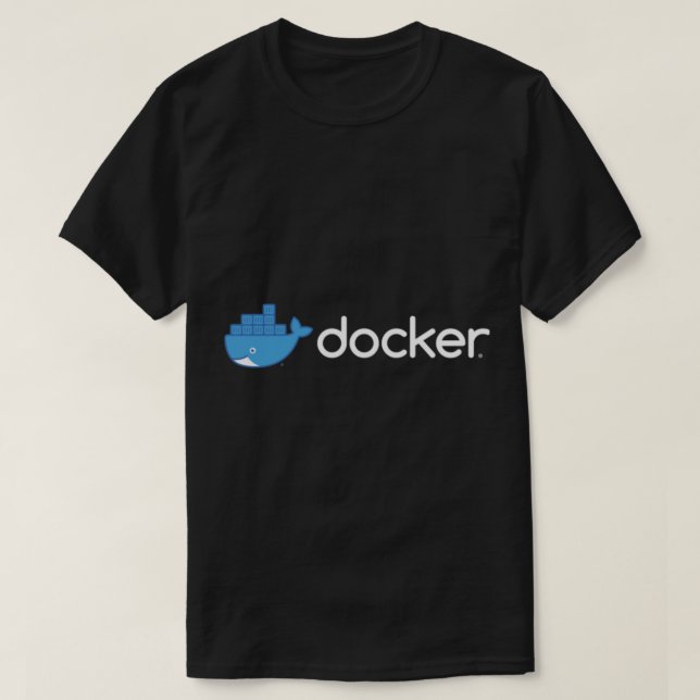 T-shirt Docker Linux (Design devant)