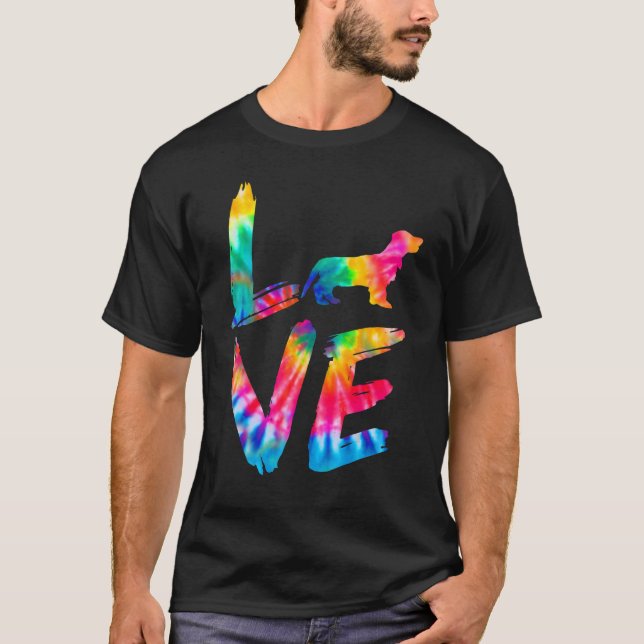 T-shirt Docker Tie Dye Log Chien Maman Papa (Devant)