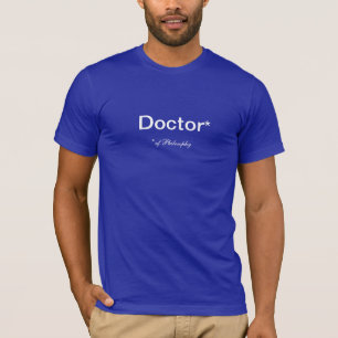 T-shirt Docteur de la philosophie PhD